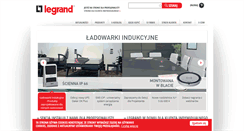 Desktop Screenshot of legrand.pl